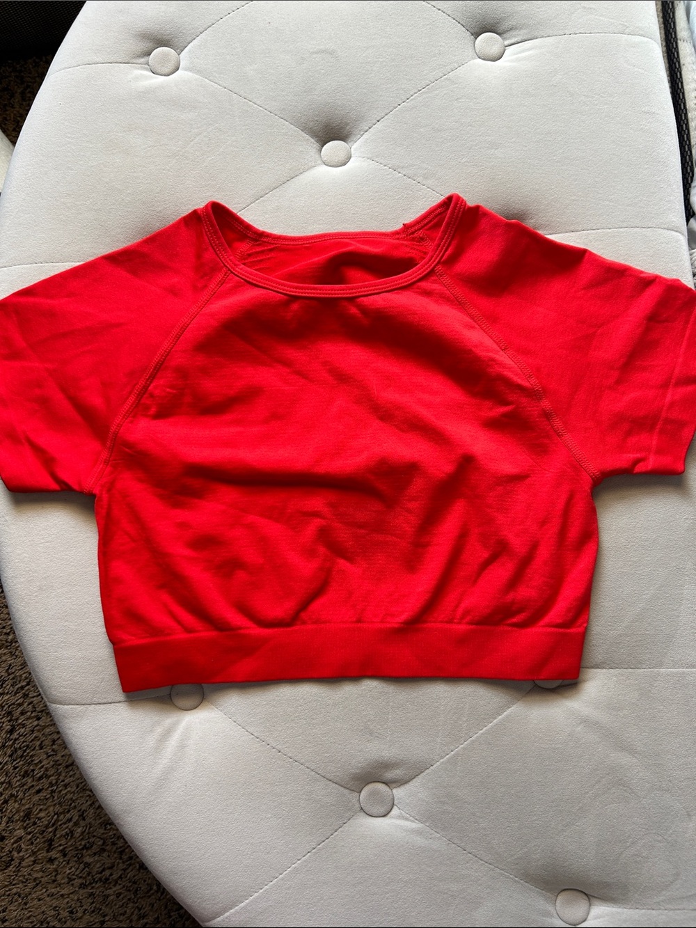Spandex Workout Crop Top